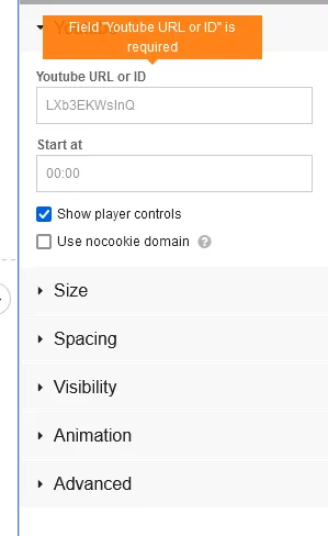 Adding video content from YouTube on your blog