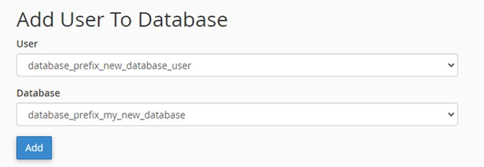 Add User To Database