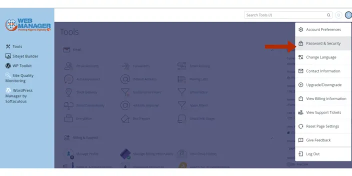 how to import and export a database with ssh