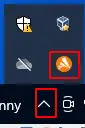 Avast taskbar icon