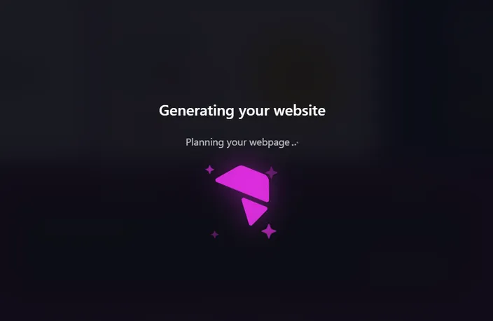 ha ai builder website prompt generating