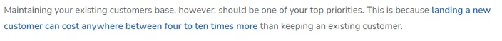 An example of anchor text from the HostAfrica blog