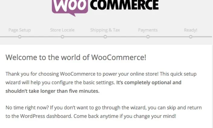 Installing WordPress and WooCommerce