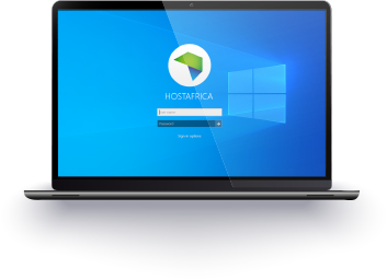 laptop with windows lock screen