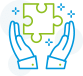 hands contribution icon