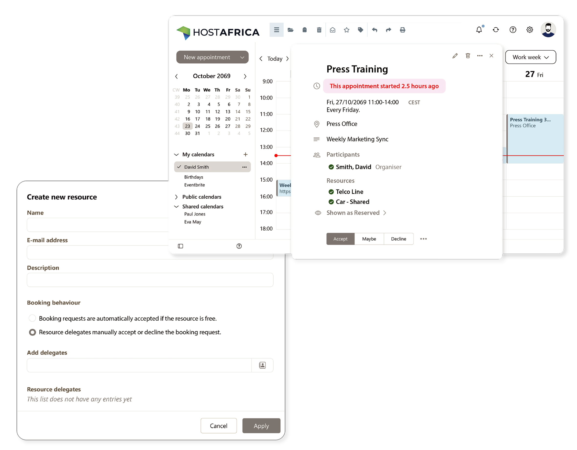 Shareable Calendars