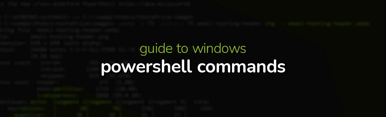powershell commands cover