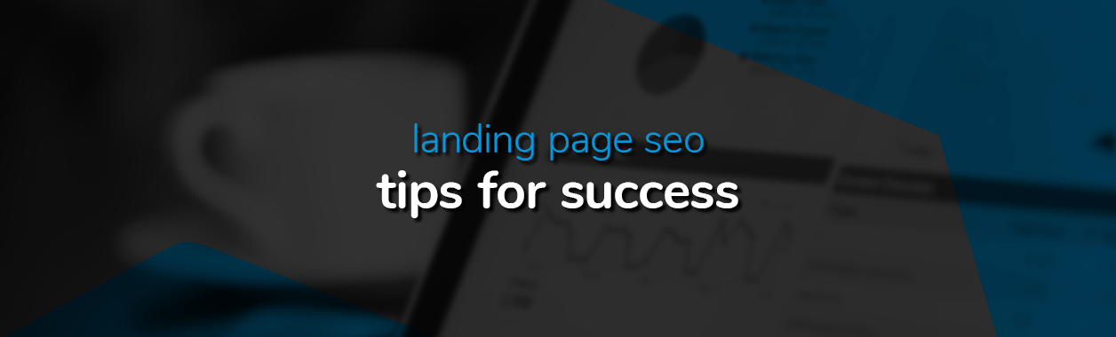Landing page seo tips for success cover