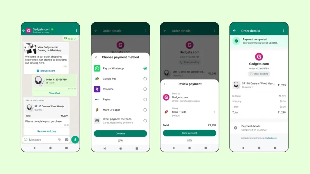 WhatsApp Businesses